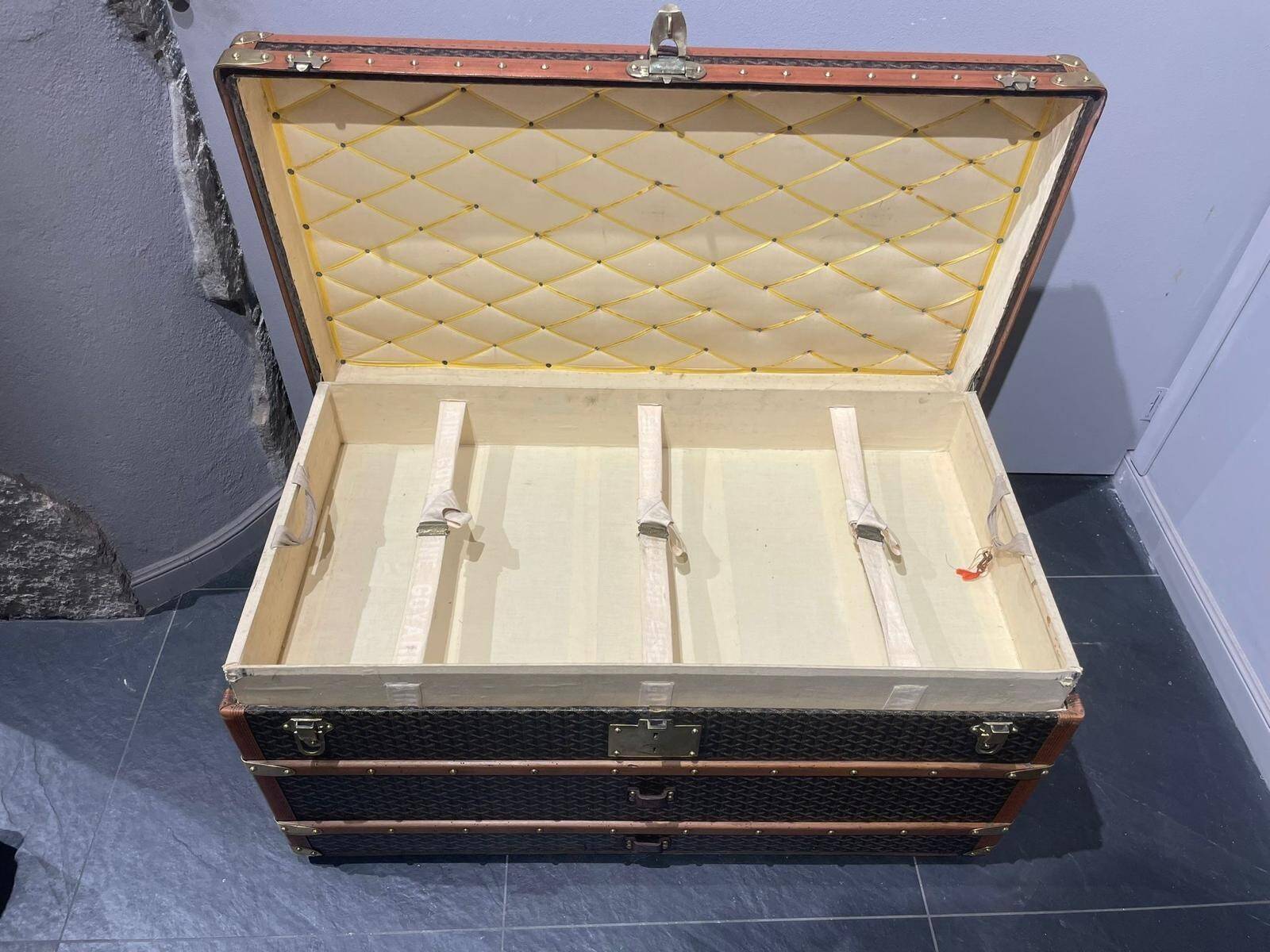GOYARD VINTAGE TRUNK FROM THE '20s