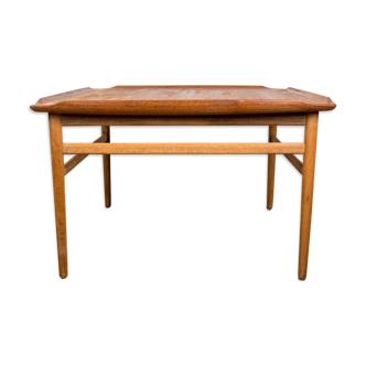 Swedish Teck coffee table by Folke Ohlsson for Tingstroms 1960.