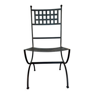 chaise en fer forgé
