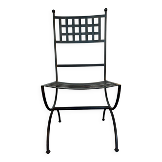 Wrought iron chair