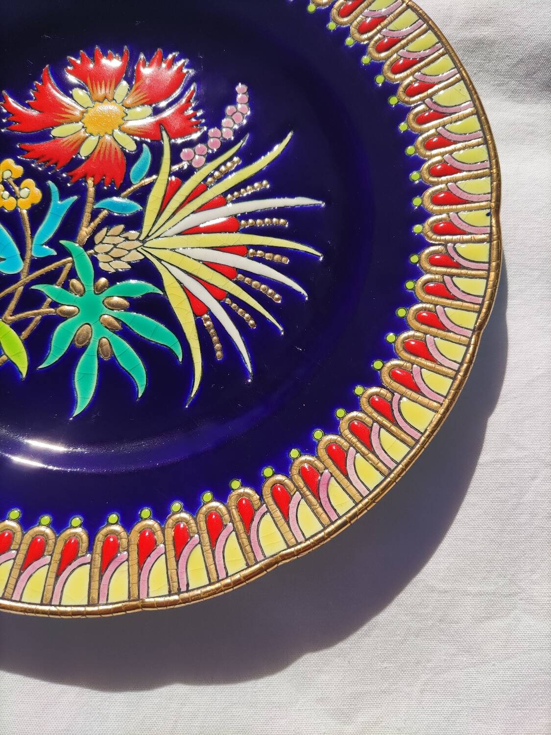 Longwy enamel plates - Palermo model