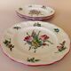 4 assiettes plates "Réverbère fin" KG Lunéville