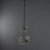 Antique metal and sheet chandelier, Italy, 20th century