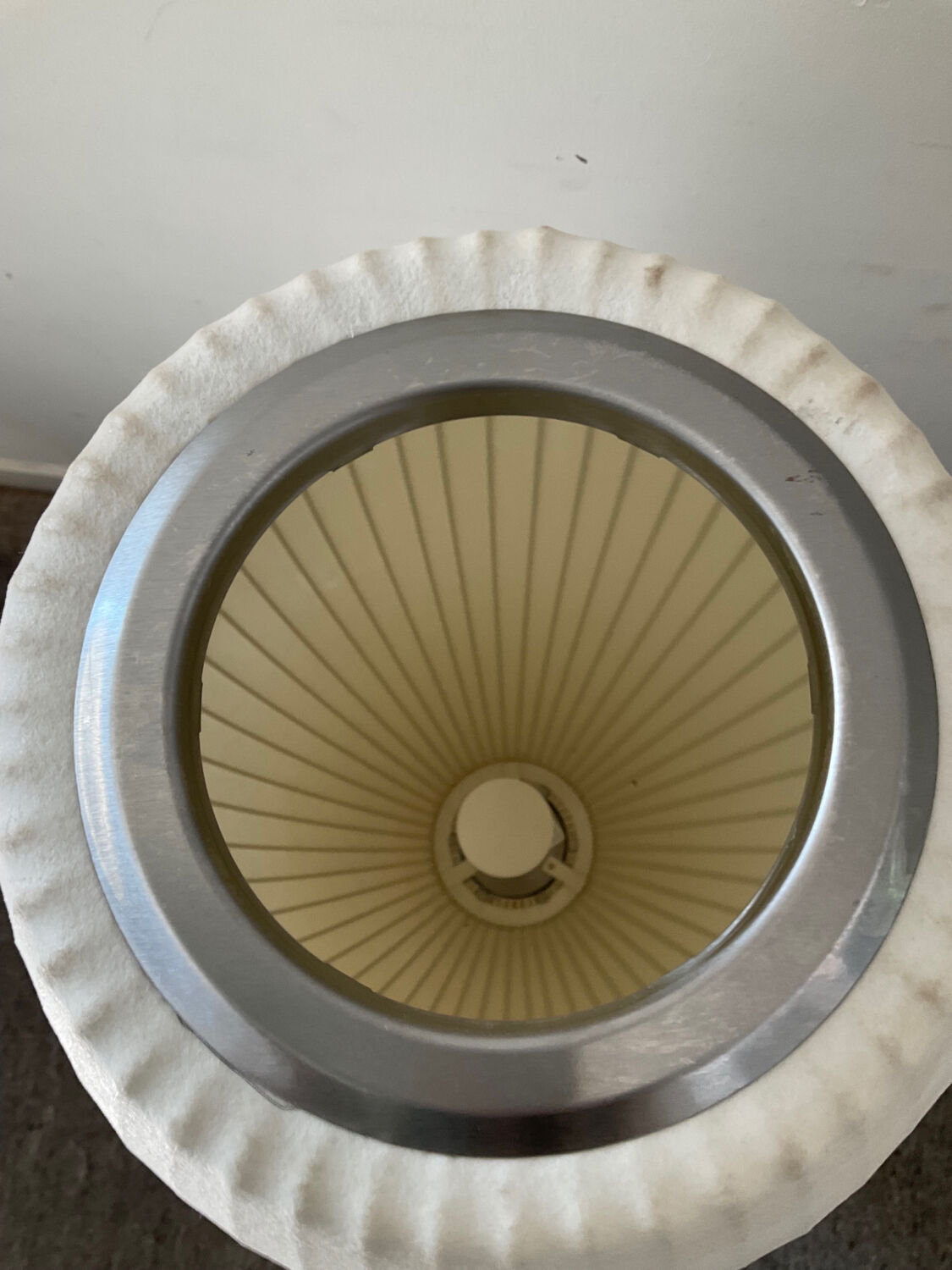 Lampadaire cocoon des années 80