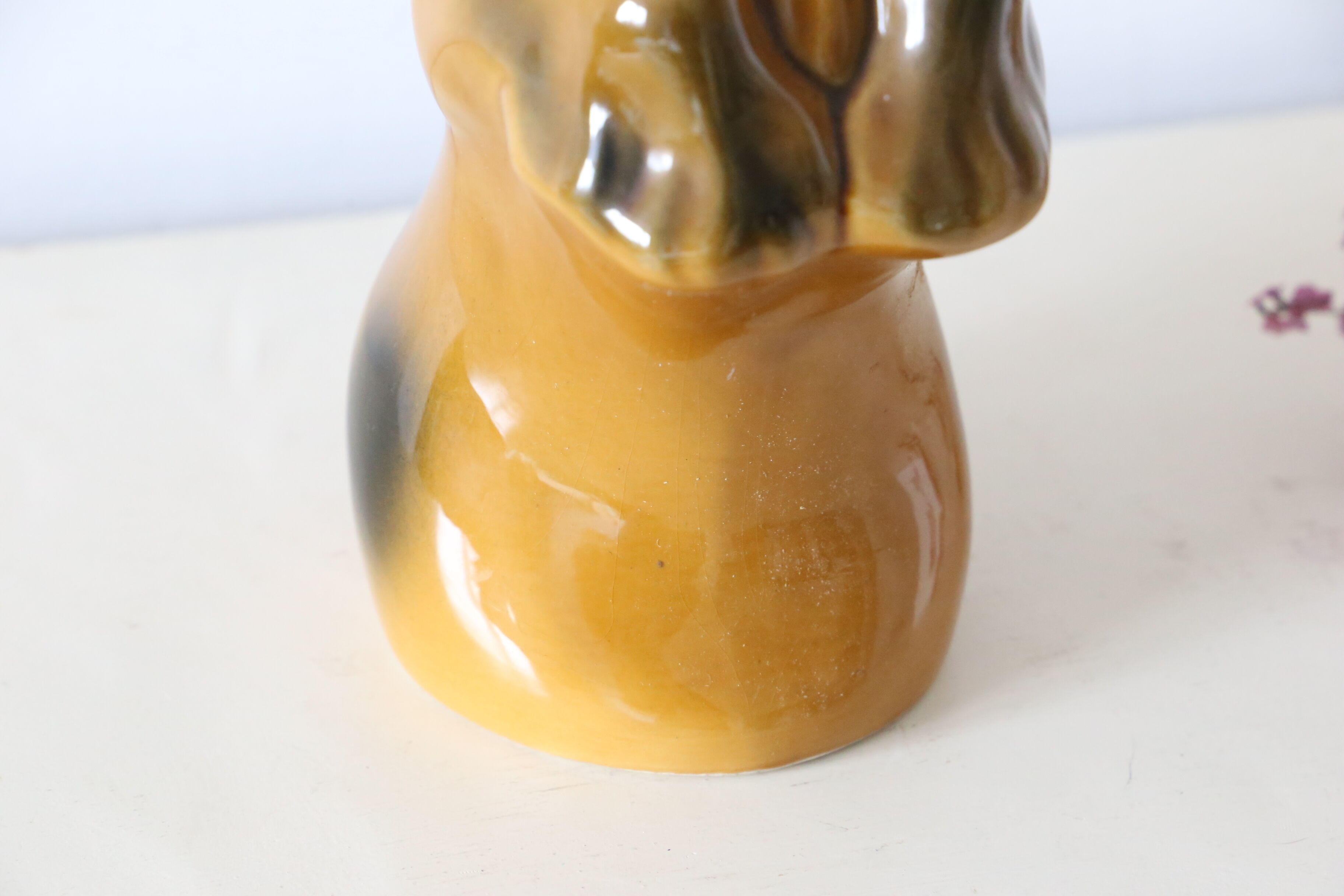 Nice dog-shaped dabbling, 60s, vintage