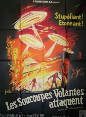 Affiche cinéma originale.1956.Les