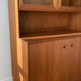 Scandinavian teak display cabinet from the 60s by Erik Brouer