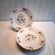 6 flat plates made of genuine porcelain in very good condition.