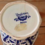 Small antique Boch vase Amsterdam model