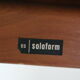 Mid-Century Modern Hans Mitzlaff 1950s Boomerang Sofa for Eugen Schmidt, 1950's