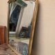 Mirror in wood 80x50cm