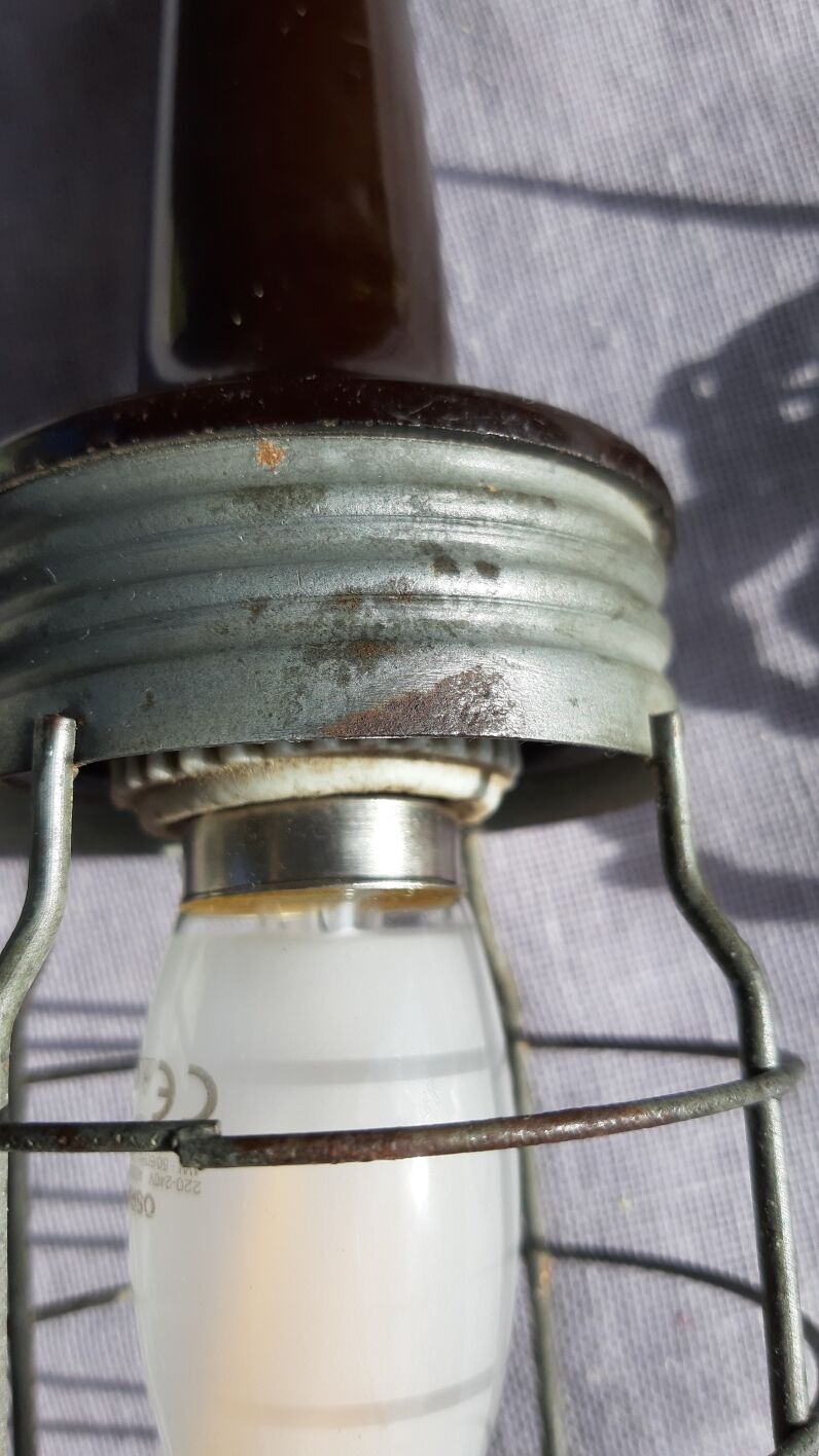 Vintage walking lamp
