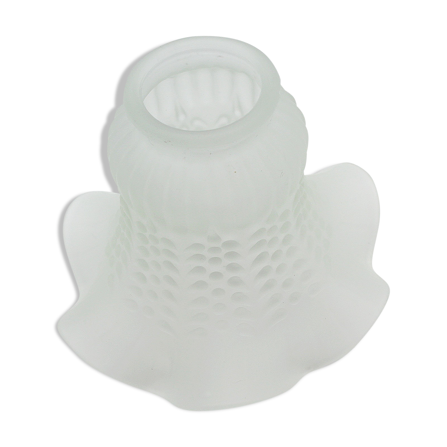 Abat jour lampe tulipe verre
