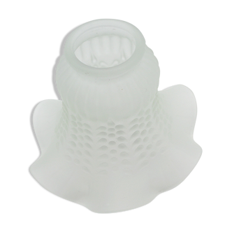 Abat jour lampe tulipe verre