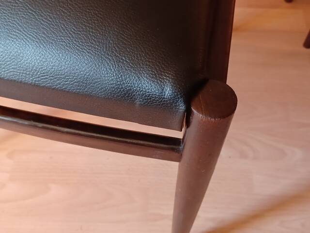 4 chaises scandinaves vintage design 1960 teck