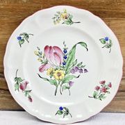 5 assiettes à dessert Lunéville modèle Réverbère