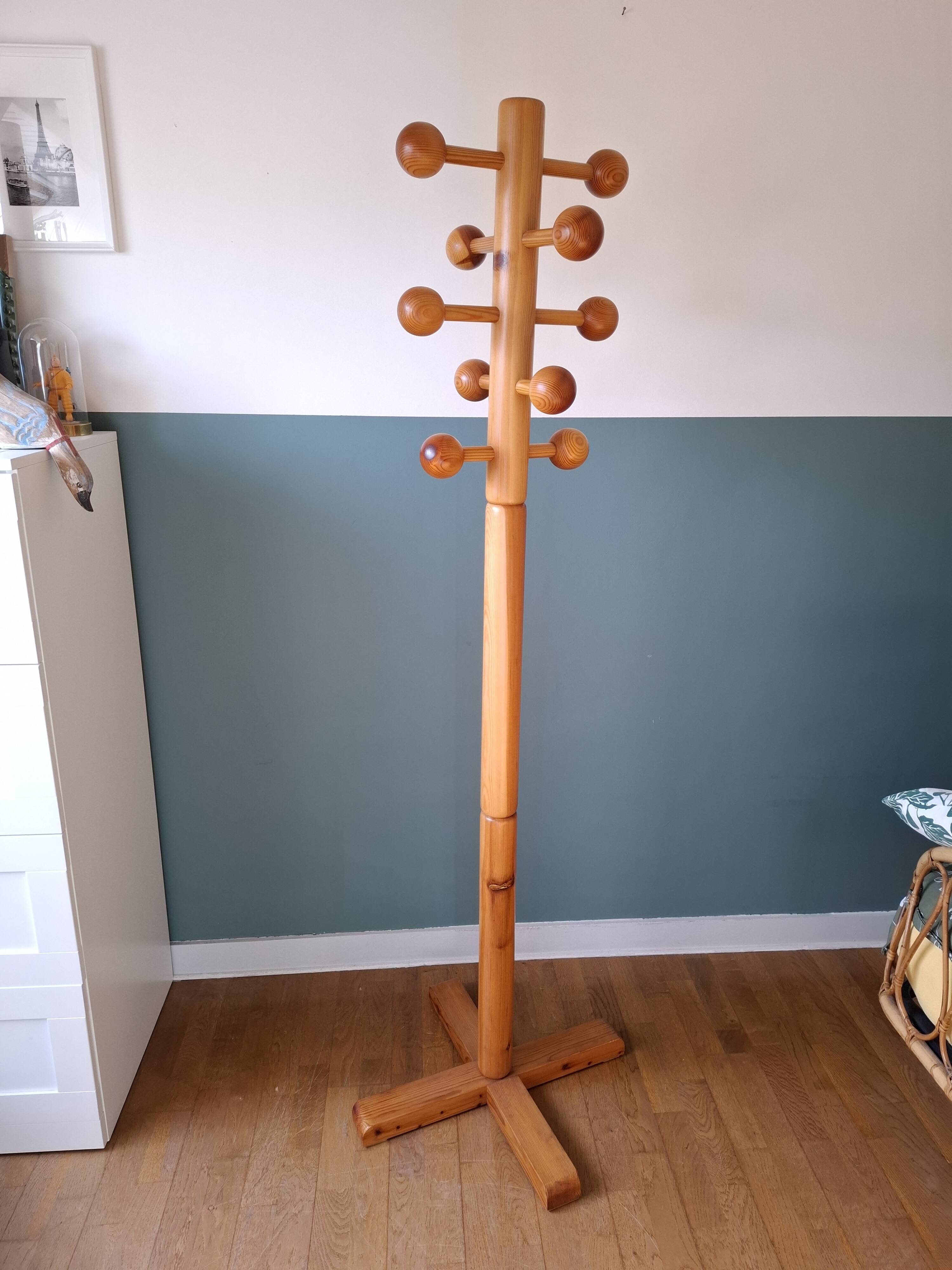 Porte manteau en pin