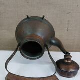 vintage copper teapot