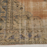 6x9 Old Antique Vintage Rug, 196x270Cm