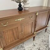 Louis XVI style mahogany sideboard – Satin finish, perfect condition