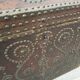 Ancien coffre en bois et cuir