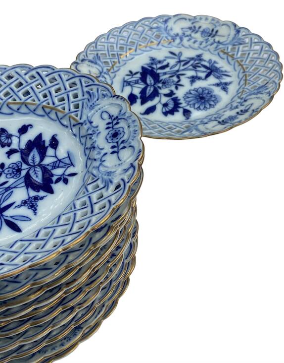 Meissen porcelain plates