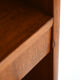Bibliothèque vintage avec compartiment de rangement
