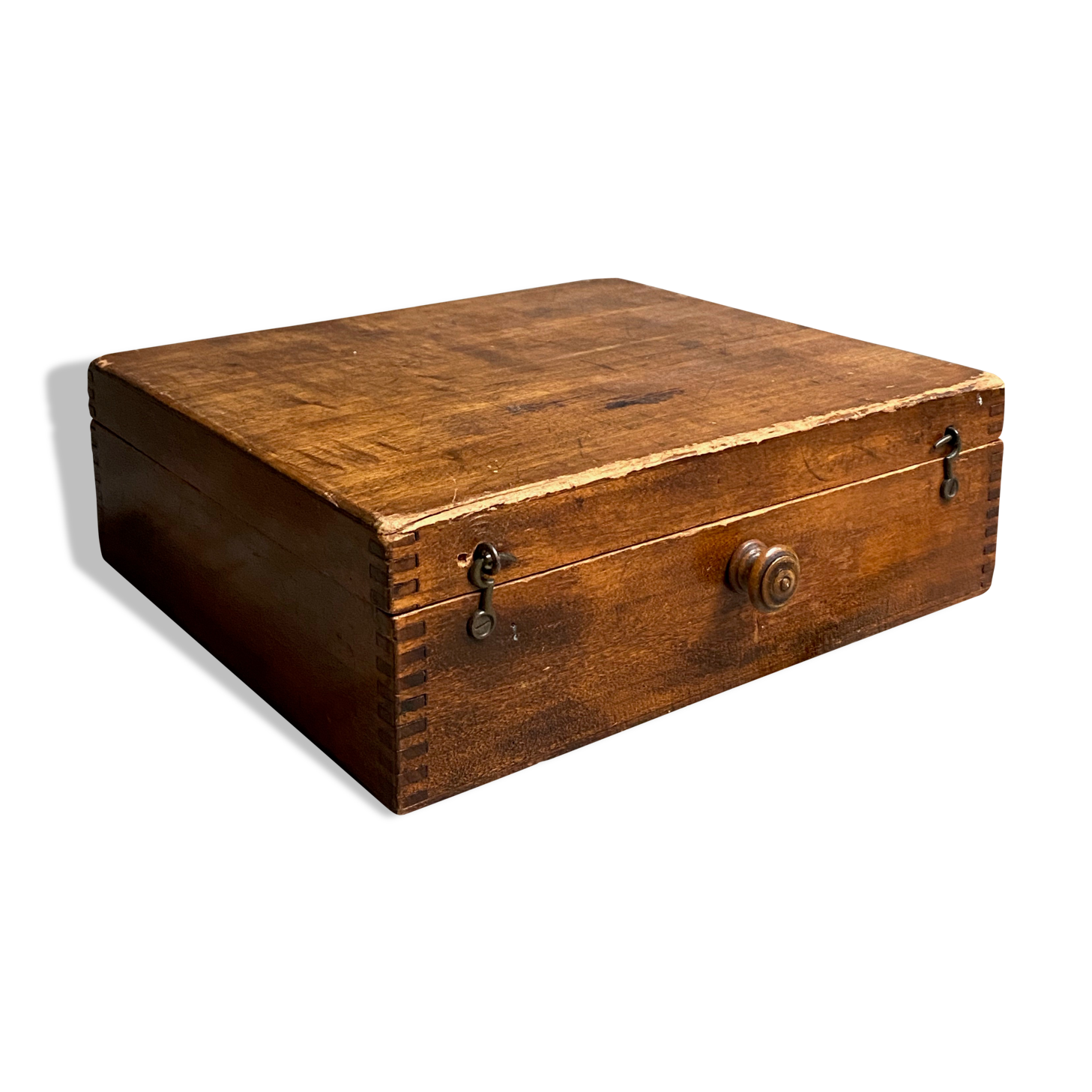 Small wooden chest
