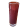 Vase cylindre marron en verre épais