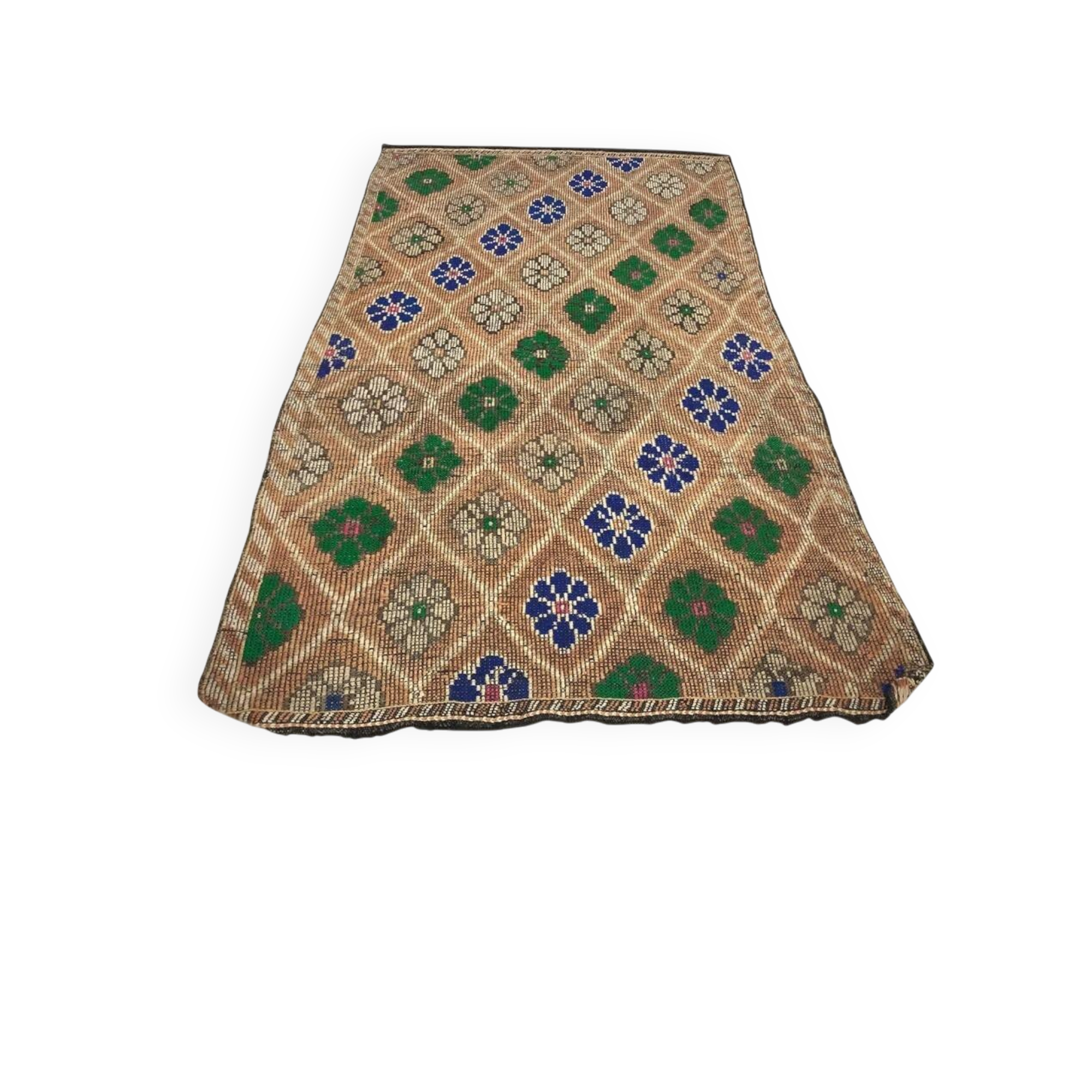 Geometric Tribal Kilim Rug