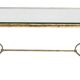 Coffee table in iron by Roger Thibier for the Ramsay house.