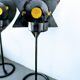 Pair of vintage candle holders