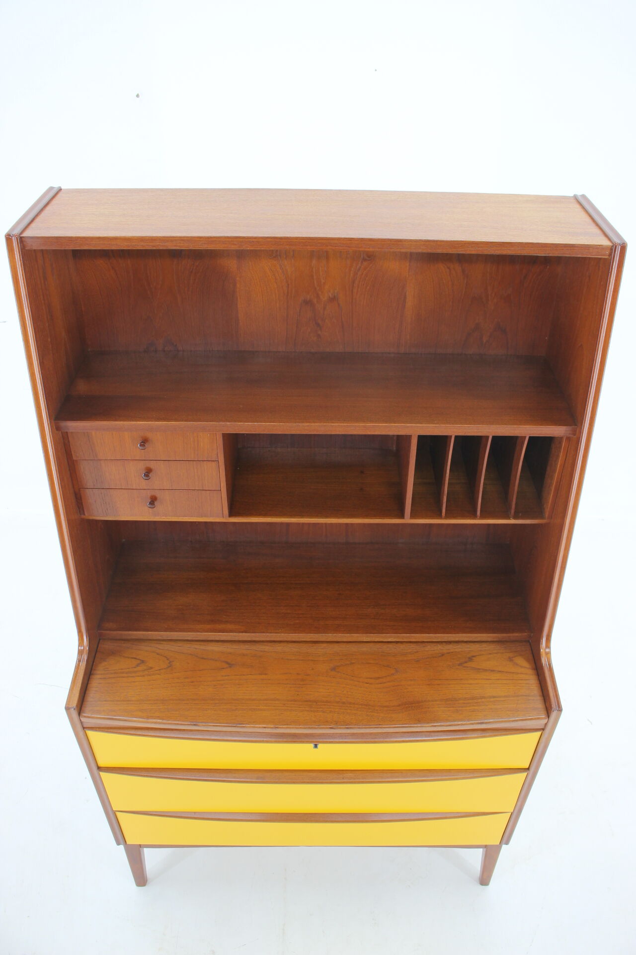 Danish teak writing cabinet 1960