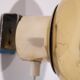 Pair of vintage brass wall lights