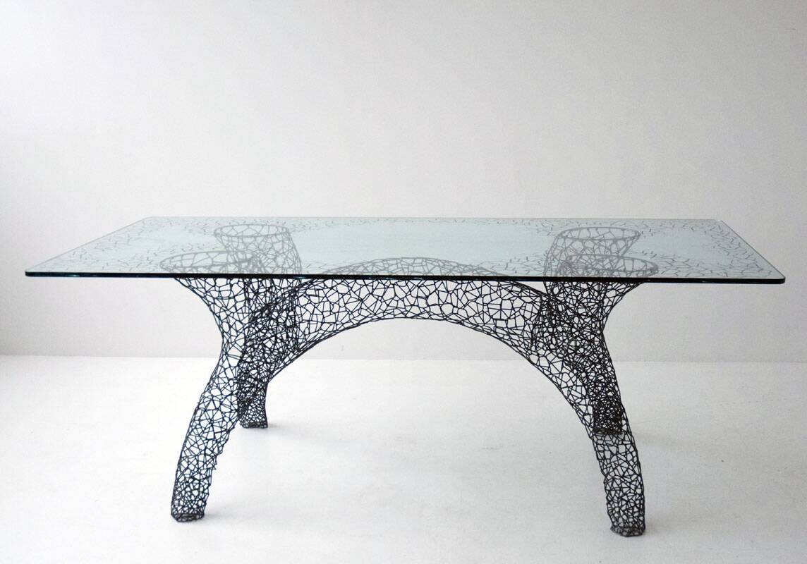 Anacleto Spazzapan 'Miura' table, unique piece from the 2000s