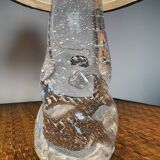 Small Schneider crystal lamp from the 50s