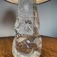 Petite lampe cristal Schneider années 50
