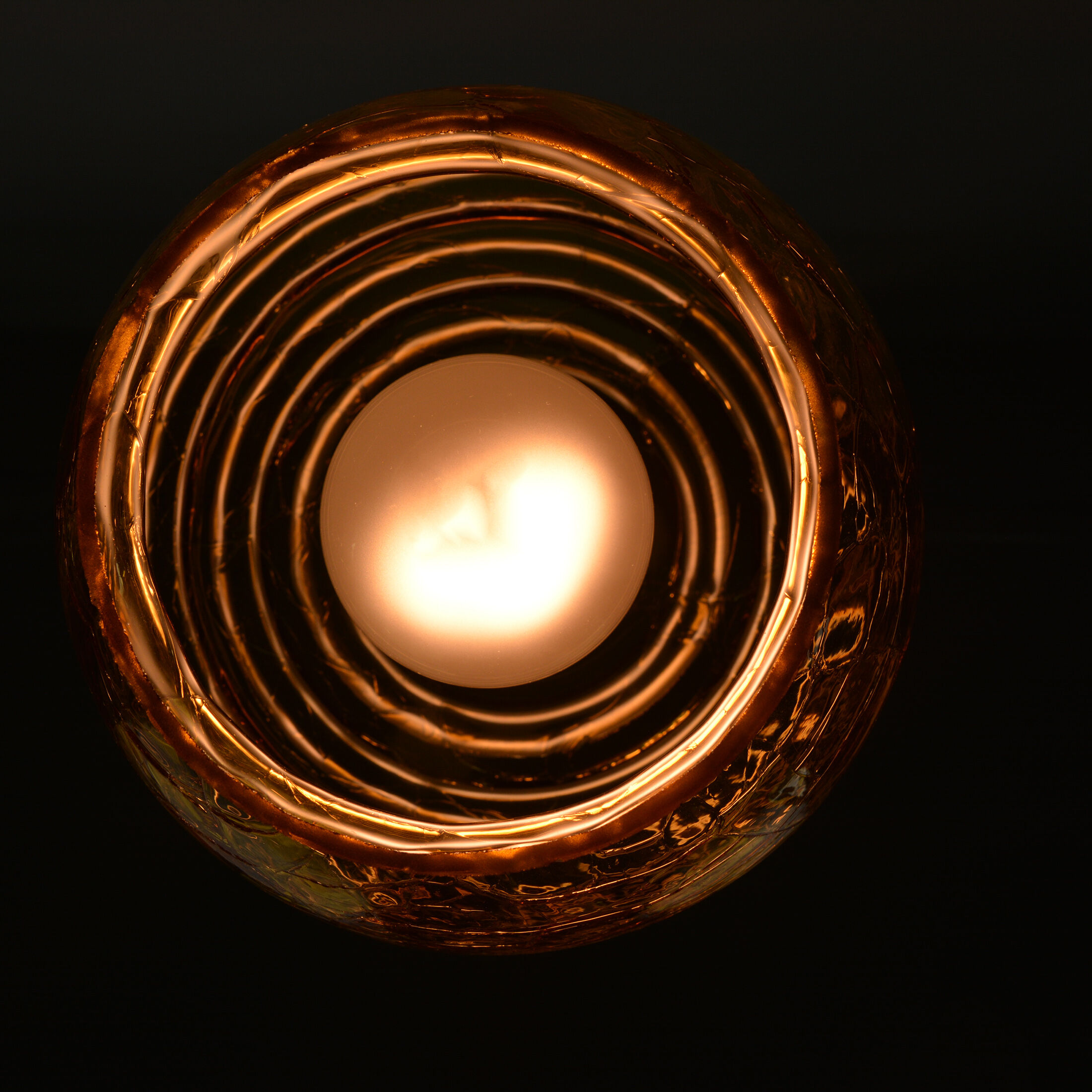 1970s modernist hanging lamp, poland