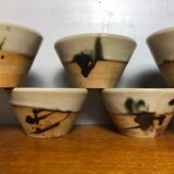 7 ceramic bowls pottery la Colombe