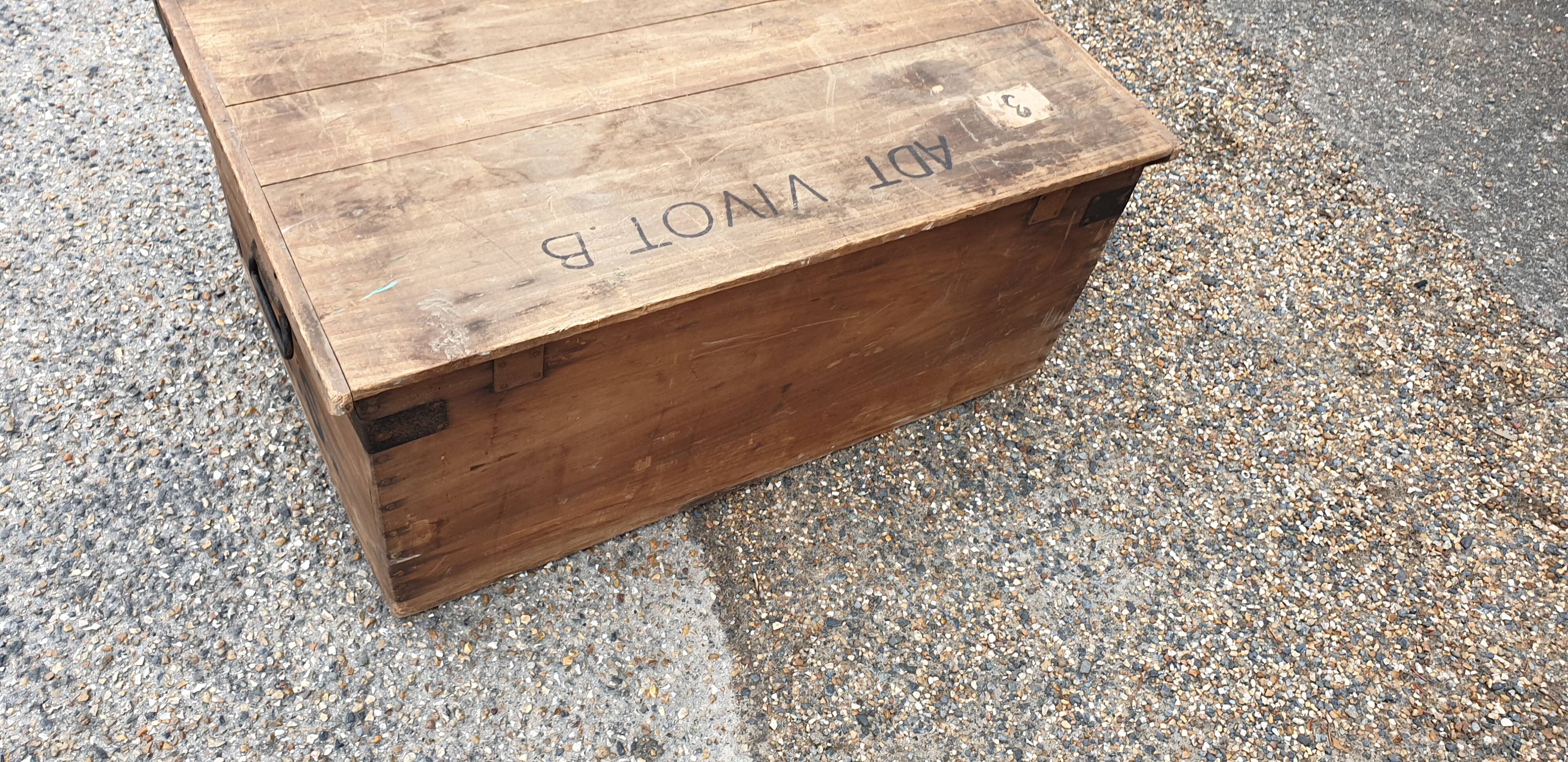 Wooden chest workshop