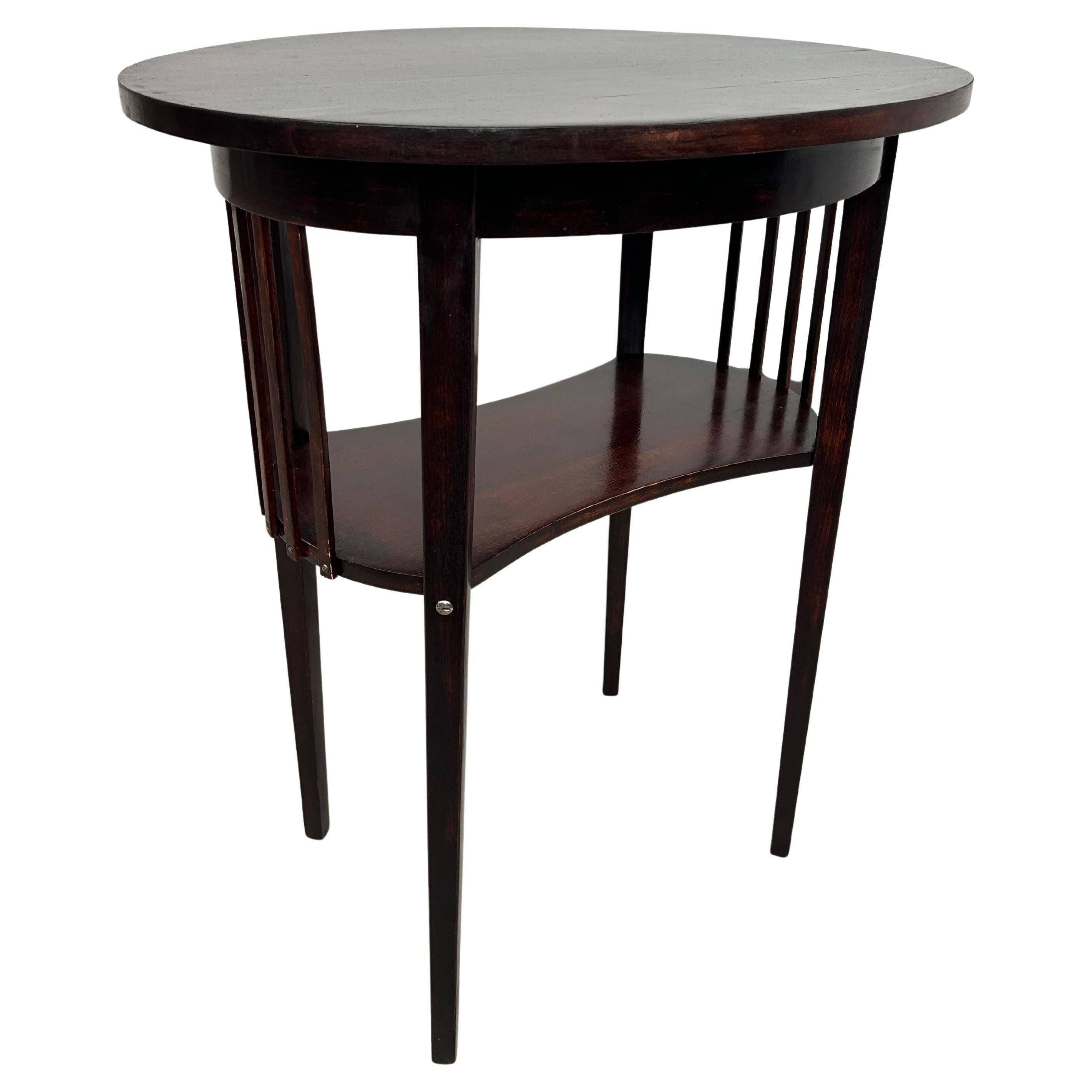 Secession coffee table no. 9208 by Marcel Kammerer for Thonet