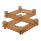 Portemanteau arcordeon en bois