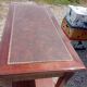Bureau Empire en acajou et bronze.