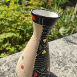 Maioliche Deruta ceramic vase