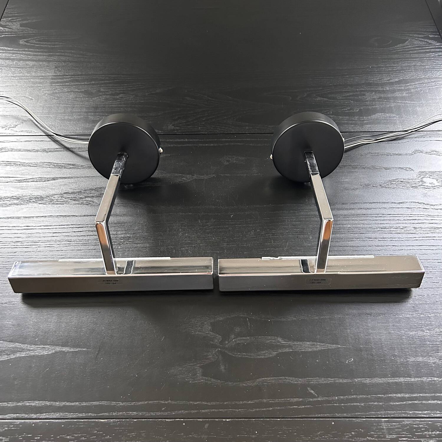 Gallery stainless steel wall sconces