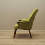 Green armchair, Danish design, 1970s, production: Denmark