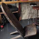 Old african palaver chair