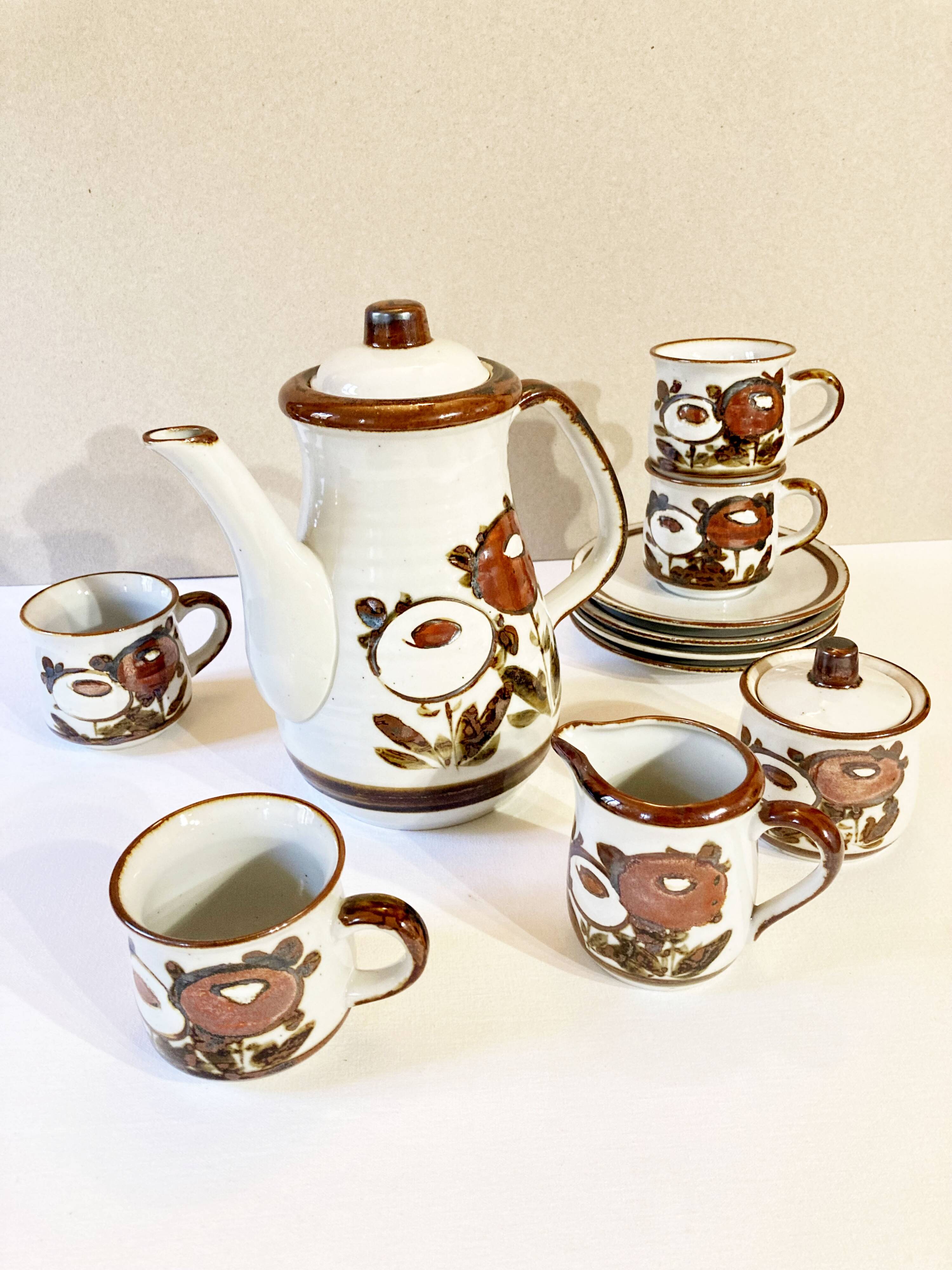 Japanese coffee or tea service