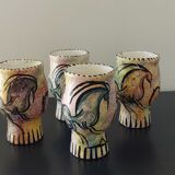 Gobelets vintages céramique