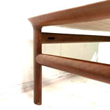 Vintage teak coffee table made in the 1960s
